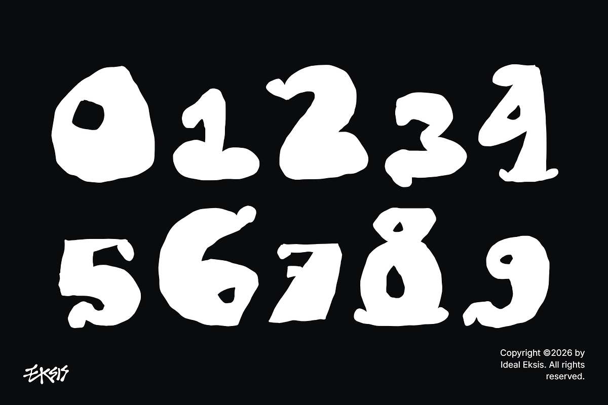 Cober Mundo, a Handwritten Font by Ideal Eksis (Photo 6 of 9)