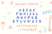 Saltnic - Handwritten Typeface Coast, a Handwritten Font by youken (Thumbnail 2 of 4)
