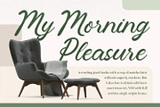 Vintagen Monstera - Handwritten Font, a Handwritten Font by Variatype (Thumbnail 2 of 7)