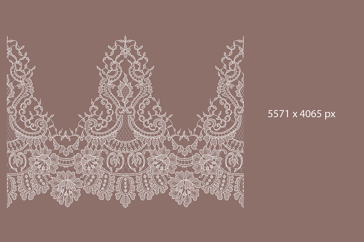 lace seamless ribbons, frames., a Pattern Graphic by Ajuga (Photo 7 of 9)