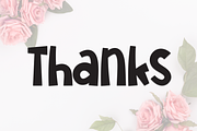 Love Roselia | Script Font, a Script Font by Scratchones (Thumbnail 9 of 9)
