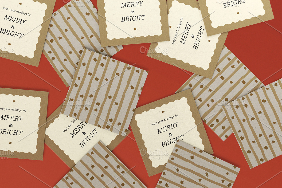 Warmy Yuletide. Seamless Patterns, a Pattern Graphic by oxygen_8 (Photo 4 of 10)
