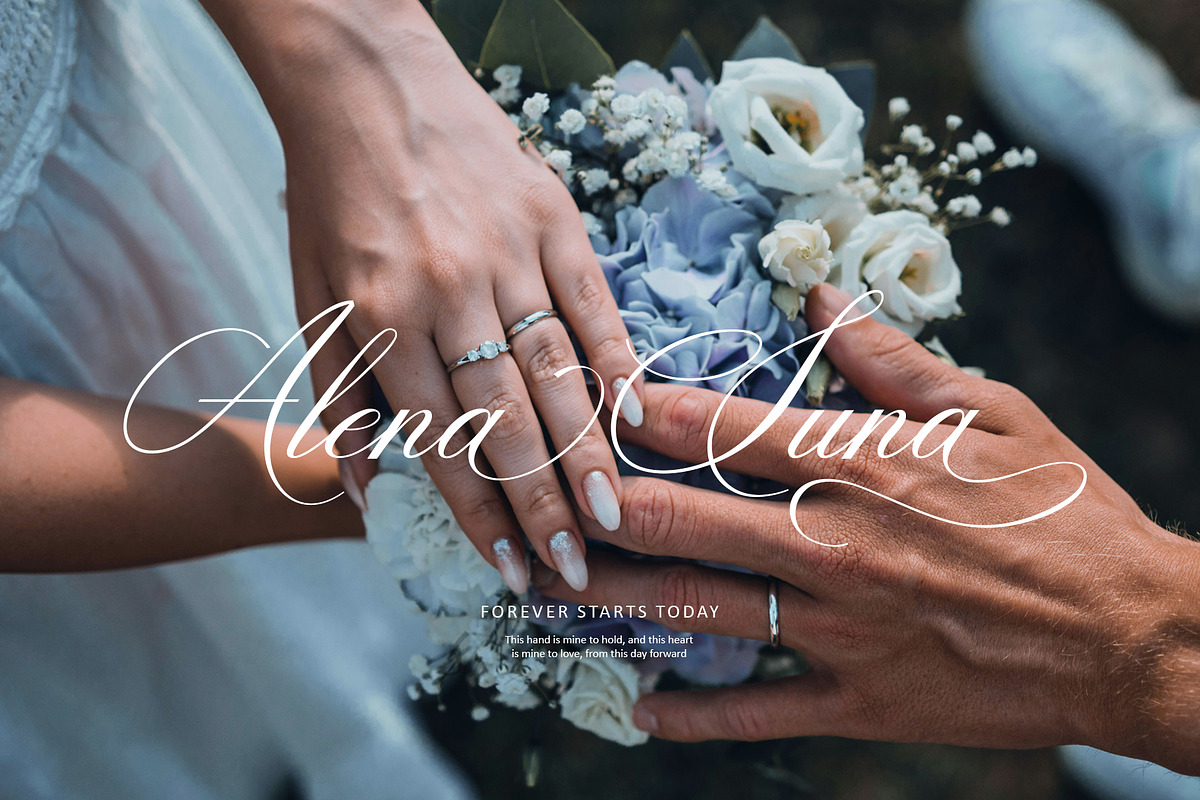 Sahera Script, a Script Font by Realtype (Photo 6 of 9)