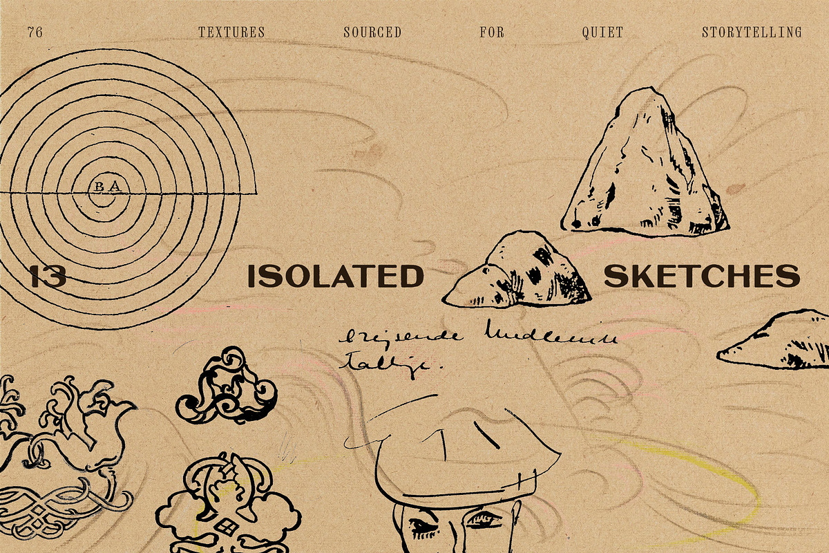 Wabi Wash – 76 Sketchbook Textures, a Texture Graphic by wheezy_papergirl (Photo 5 of 7)