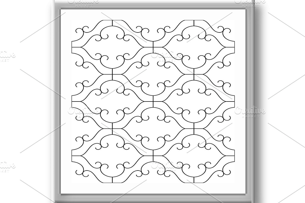 Geometric seamless pattern, a Pattern Graphic by RODINA (Photo 2 of 3)