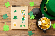St. Patrick’s Day sticker set, a Seasonal Illustration by JulyGart (Thumbnail 4 of 5)
