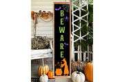 Halloween Porch Sign SVG PNG, an Object Graphic by Digi_Design_World (Thumbnail 7 of 10)