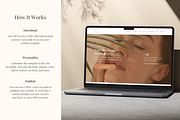 Esthetician Canva Website Template, a Landing Page Template by GlamWebDesigns (Thumbnail 7 of 7)