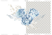 Airy Blue Watercolor Collection, an Object Graphic by Kaleriia (Thumbnail 12 of 13)