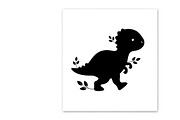 Cute dinosaur nursery decor design, an Illustration by Amazin_art (Thumbnail 13 of 31)