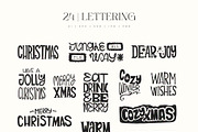 Linocut Christmas | Posters and Card, an Object Graphic by KetteCreate (Thumbnail 16 of 19)