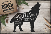 Rustica Vol. 3 + Birch Brush Font, an Illustration by Callie Rian & Co. (Thumbnail 1 of 5)