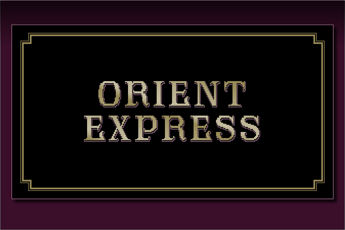 Alaska - Art Nouveau pixel art, a Serif Font by SelfBuild Type (Photo 7 of 11)