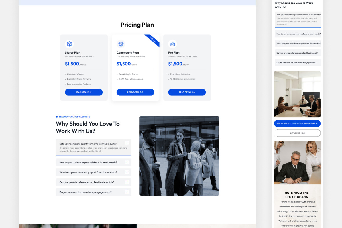 Rezplex - Sass layout Figma Template, an UI Kit Template by ArtGalaxy (Photo 4 of 4)