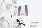 Torn Paper Wedding Suite, an Invitation Template by Cyrah's Collection (Thumbnail 2 of 4)