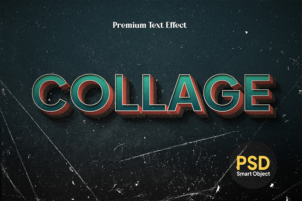 Old Vintage Retro PSD Text Effect, a Layer Style Add-On by Agung Kreatif (Photo 3 of 5)