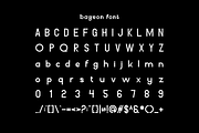 Bayeon - Hybrid Display Font, a Sans Serif Font by Iqsiart Studio (Thumbnail 3 of 7)