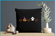 Halloween Nurse Heartbeat SVG, an Object Graphic by Creativeusart (Thumbnail 3 of 3)