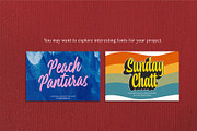 Palmira Club A Playful Retro Script, a Handwritten Font by Four Lines Std. (Thumbnail 12 of 12)