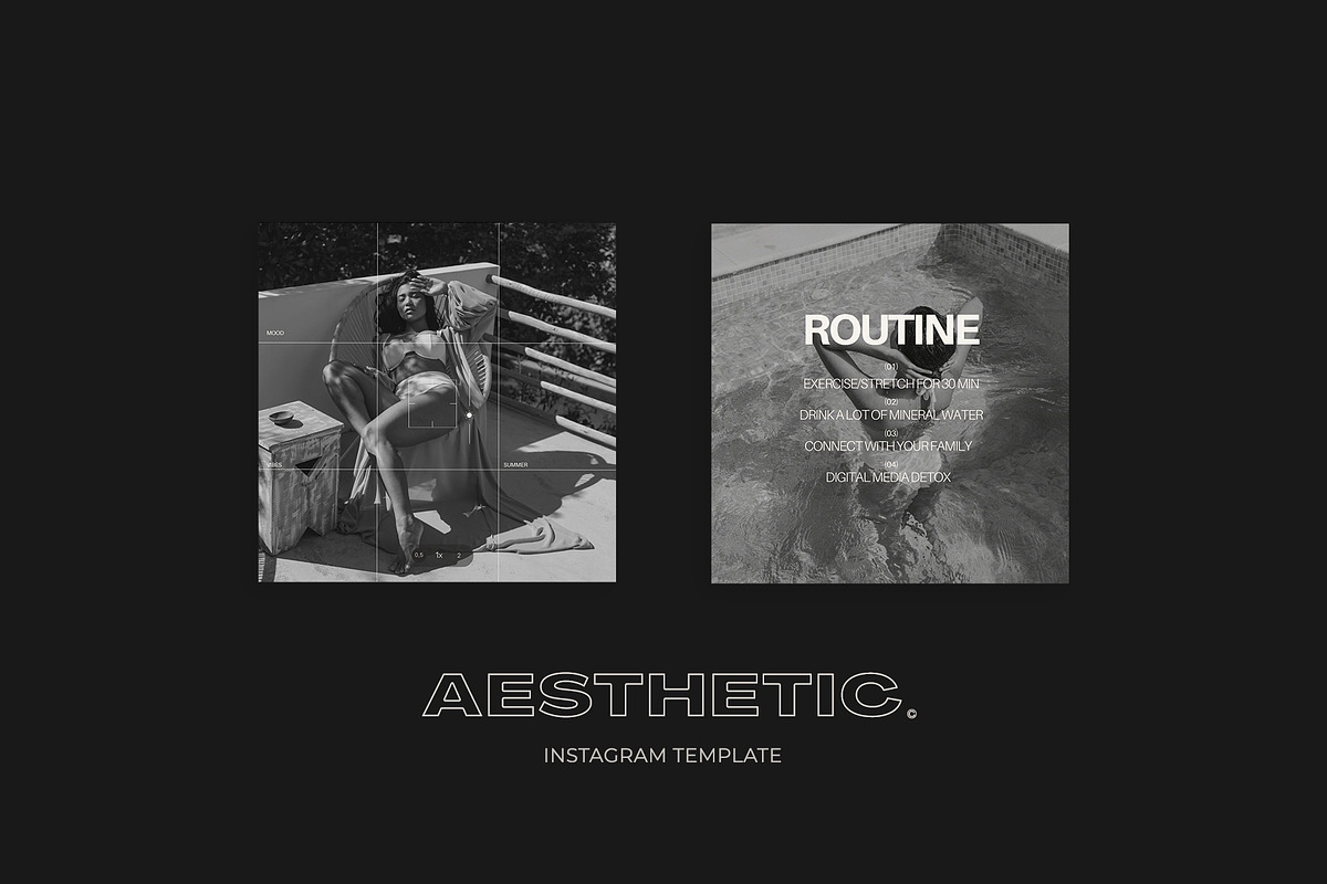 500 Instagram Aesthetic Bundle III, a Social Media Template by Instprofi | Studio Estimo (Photo 11 of 45)