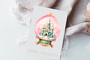 Big christmas  watercolour clipart, a Decorative Illustration by Hello My Print (Thumbnail 7 of 11)