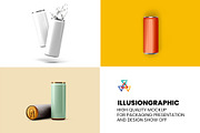 Can Mockup - 9 Views, a Packaging Mockup by Illusiongraphic (Thumbnail 20 of 20)