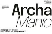 Archa Manic - Variable Sans Font, a Sans Serif Font by Inviline.co (Thumbnail 14 of 15)