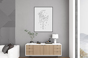 Botany & Moon. Hand Drawn Line Art., a Decorative Illustration by Designwork (Thumbnail 17 of 20)