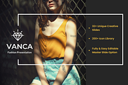 Fashion Presentation - VANCA, a Presentation Template by flyerittyer (Thumbnail 1 of 5)