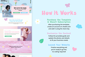 Snapshoot Showit Website Template