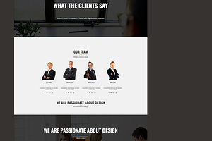 BizOne - Joomla One Page Template