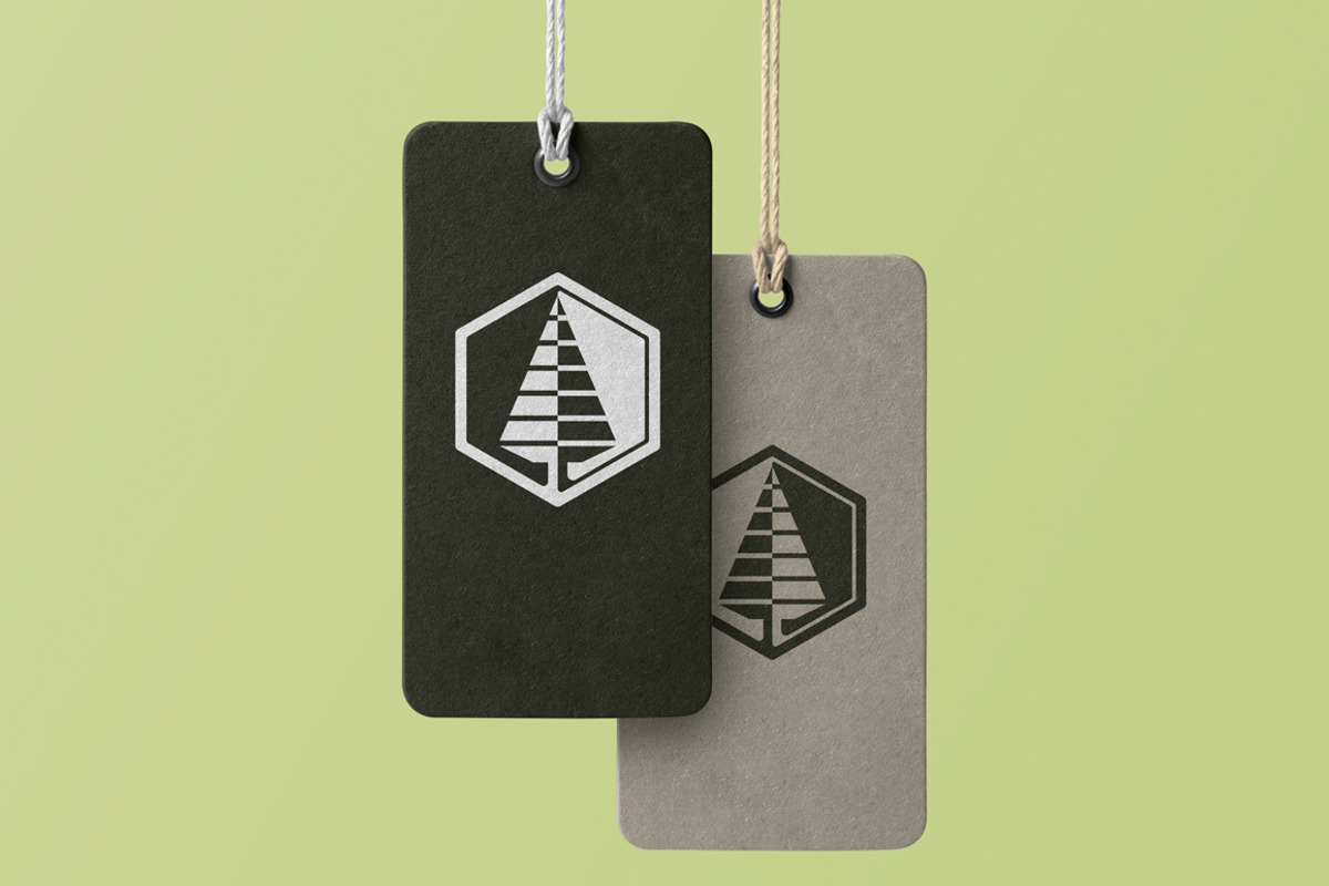 Linear Pine Tree Logo, a Branding & Logo Template by M. E. Smith Design (Photo 2 of 4)