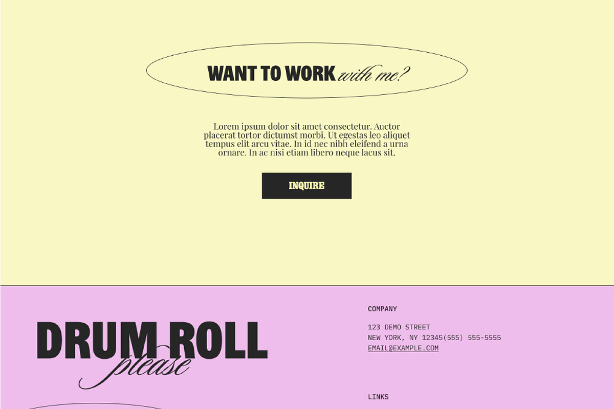Brandy Squarespace 7.1 Template, a Squarespace Template by Digital Department (Photo 5 of 7)