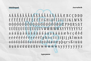 JOURNALISTIK | Multilingual Serif, a Serif Font by type peace (Thumbnail 10 of 13)