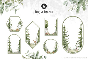 Forest Babies. Wild Animals Clipart