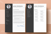 Modern Resume Template for Word, a Resume Template by MAM Design (Thumbnail 5 of 10)