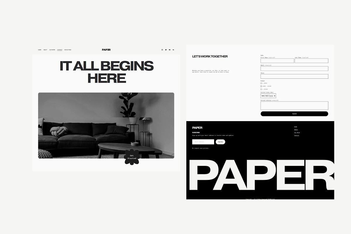 Architecture Squarespace Template, a Squarespace Template by bonjourdsgnco (Photo 9 of 13)