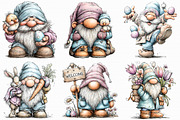 Cute Easter Gnome Clipart, an Illustration by Libby Wishes (Thumbnail 6 of 6)