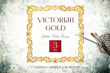 Victorian Gold Vol.3 Vector Set