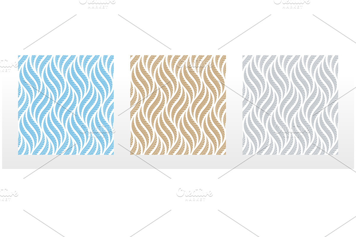 Collection of flower patterns., a Pattern Graphic by RODINA (Photo 1 of 3)