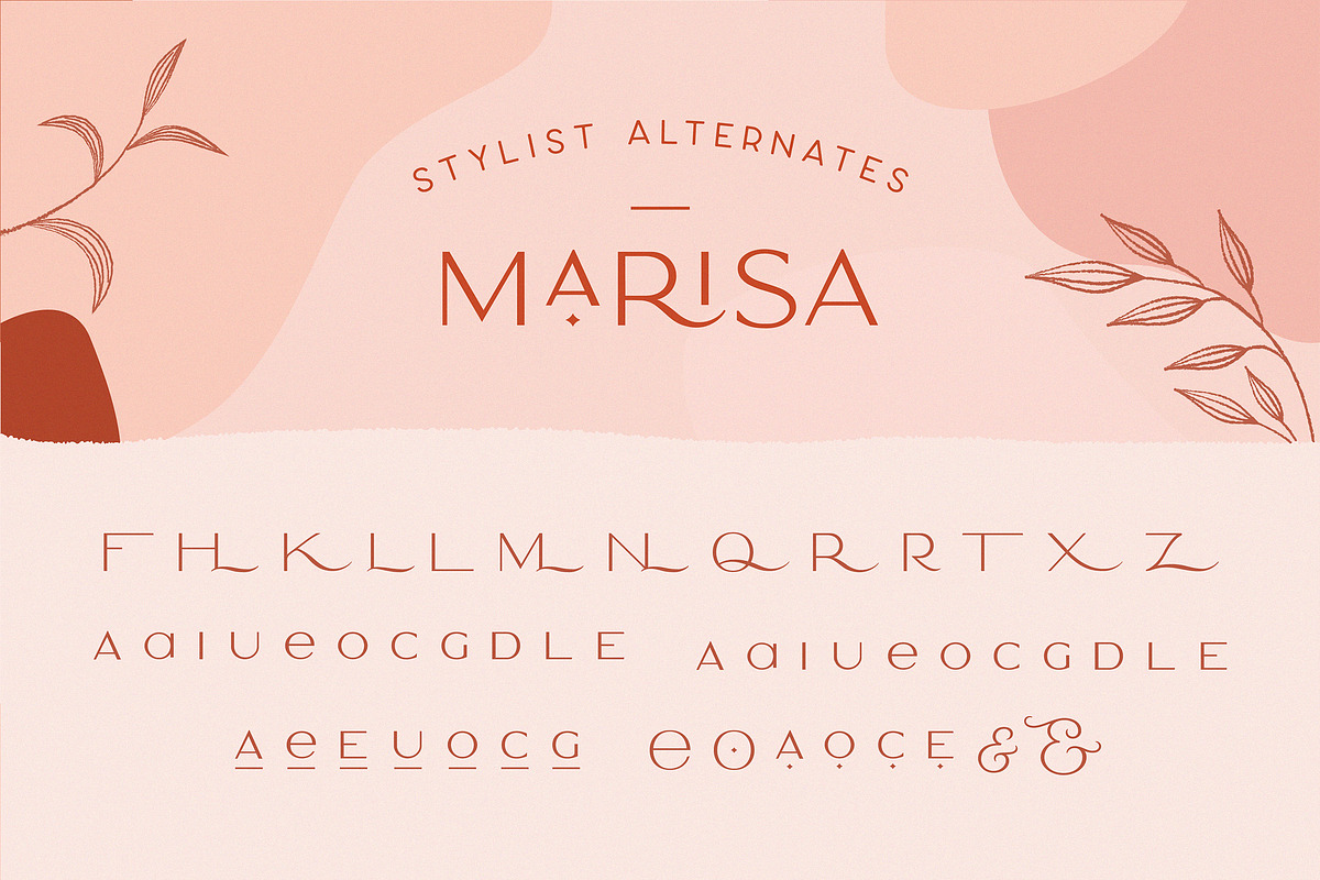 Classy Marisa - Elegant Typeface, a Sans Serif Font by Kaligra.co (Photo 27 of 30)