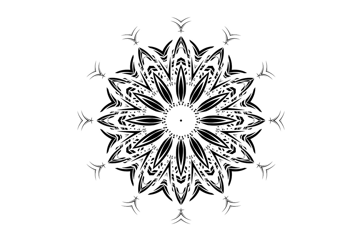 High Quality Mandala Clipart Bundle, a Decorative Illustration by NJ Himel (Photo 90 of 103)