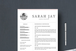 Resume Template 4 Pages Clean