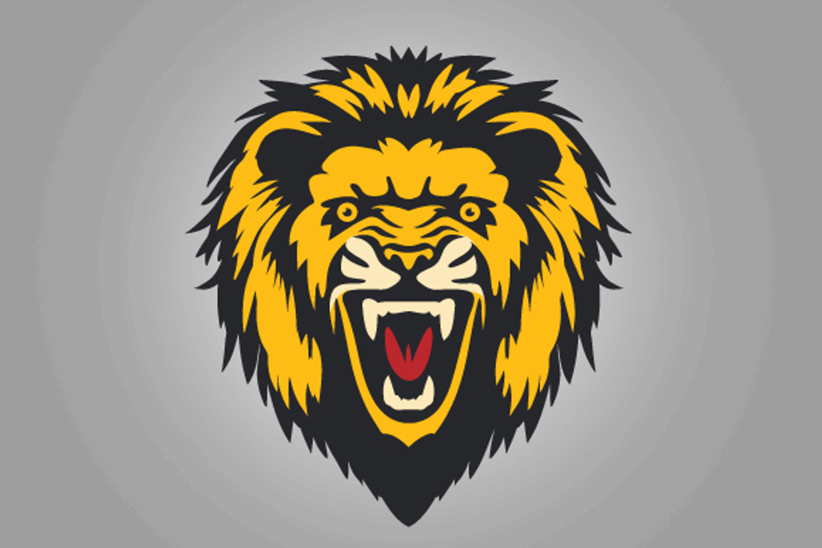 Lion head, an Animal Illustration by Mongkees (Photo 1 of 2)