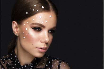 Portrait of a beautiful woman in a, a Beauty & Fashion Photo by KOBRIN|PHOTO