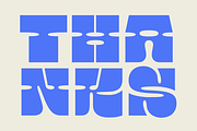 Oui Equinoct Decorative Font, a Slab Serif Font by Oui Studio (Thumbnail 10 of 10)