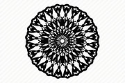 Elegant Mandala Silhouette Bundle, an Illustration by BIPLOB EXPERT (Thumbnail 11 of 21)