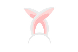 Rabbit ears realistic vector, an Object Illustration by the8monkey