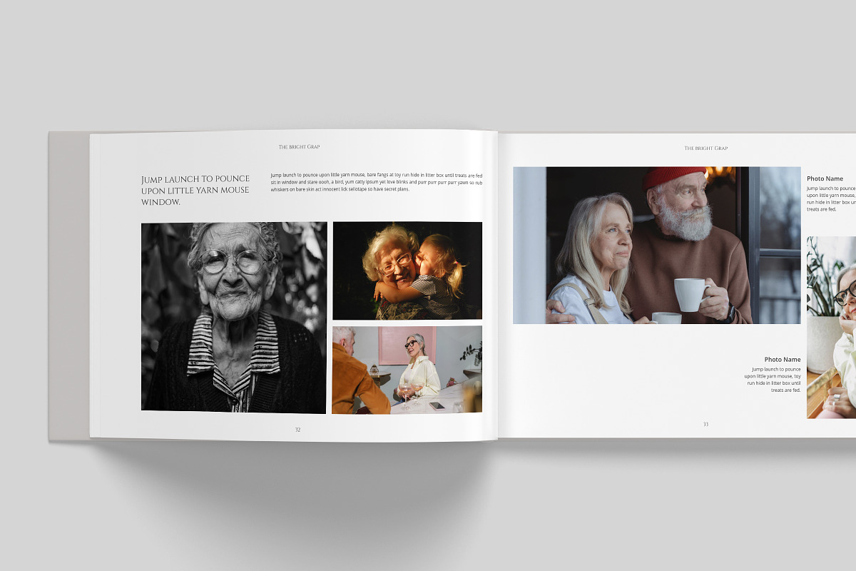 Photo Book / Album or Portfolio, a Brochure Template by TheBrightGrap (Photo 18 of 22)