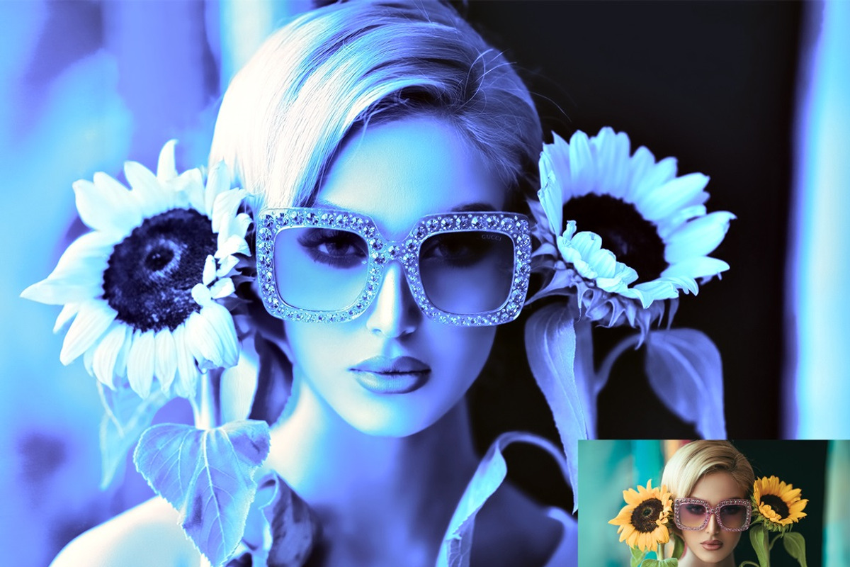 Blue Light Effect Photoshop Action, an Action Add-On by MRI STUDIO (Photo 12 of 12)